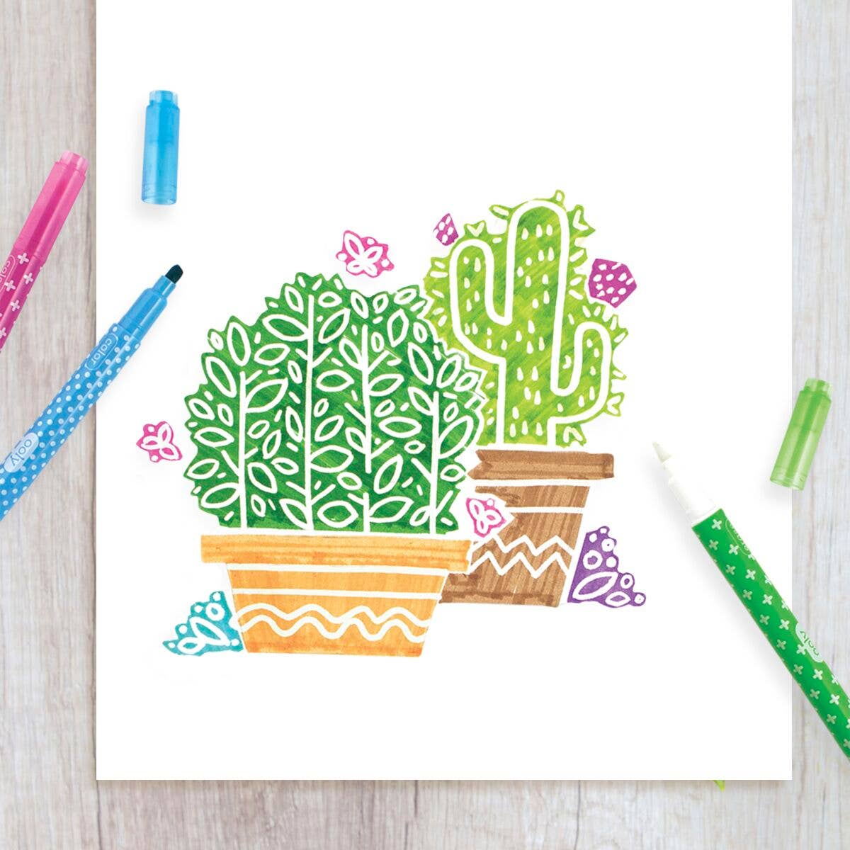 OOLY - Make no Mistake!: Erasable Markers (Set of 12)