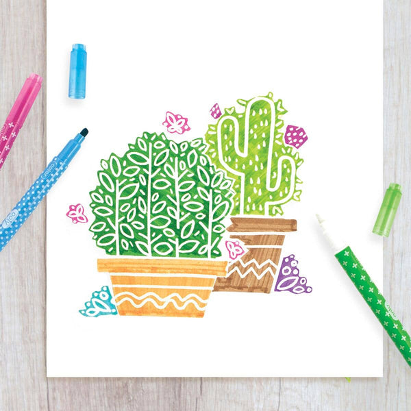 OOLY - Make no Mistake!: Erasable Markers (Set of 12)