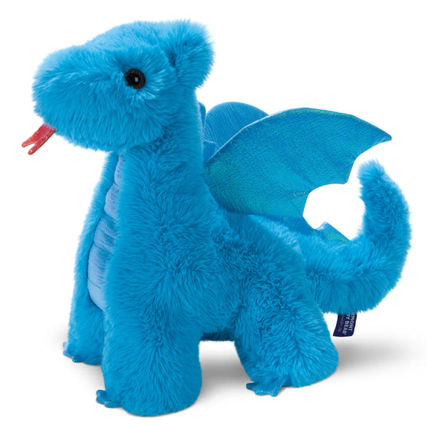 VT Teddy Bear - 18" Fluffy Fantasy Blue Dragon