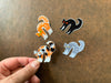 inkpaperfable - Scaredy Cats Stickers