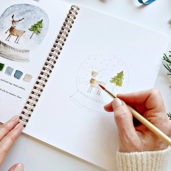 emily lex studio - Winter watercolor workbook