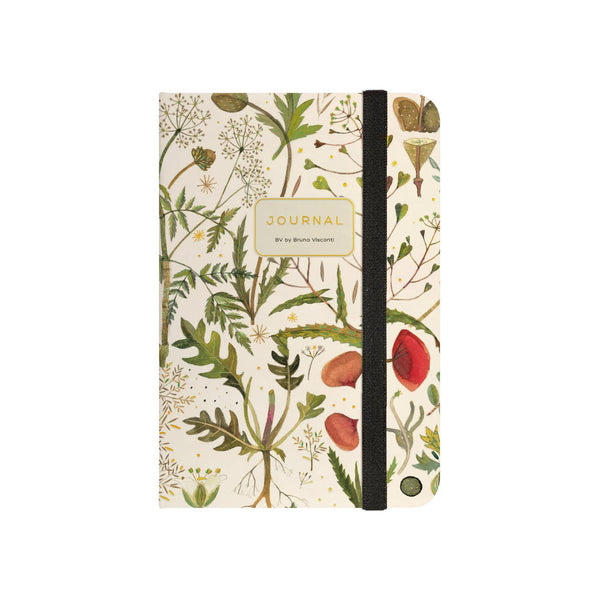 BV by Bruno Visconti - Hard Cover Journal A5 - Greens and Flowers 