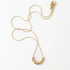 Nest Pretty Things - Dainty Gold-Filled Snake Chain Necklace With Tiny GF Beads