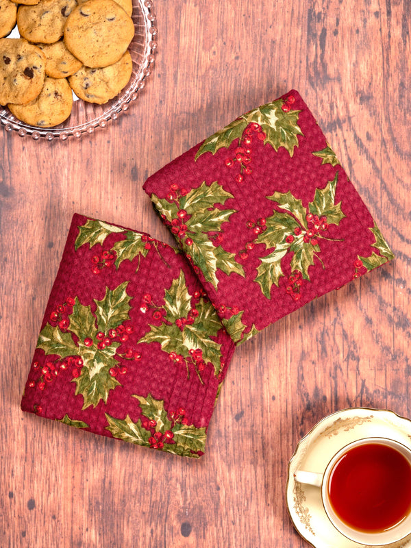 Winterberry Tea Towel