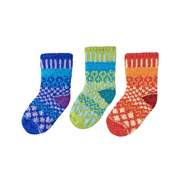 Solmate Socks - Prism Baby Socks | Eco-Friendly & Made in the USA