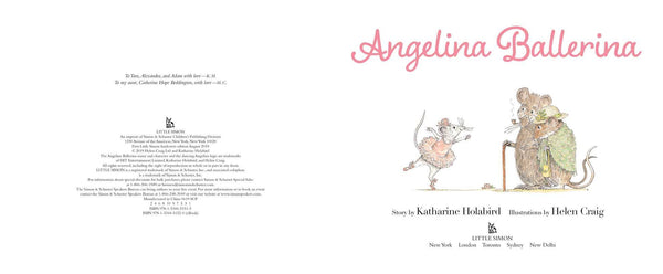 Simon & Schuster - Angelina Ballerina by Katharine Holabird