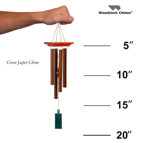 Woodstock Chimes - Woodstock Green Jasper Chime™