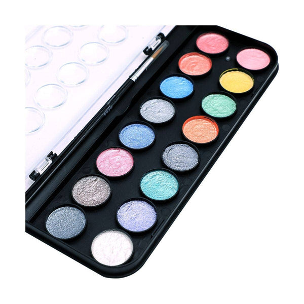 Mont Marte Usa, Inc. - Metallic Watercolor Cake Set Signature 17pc
