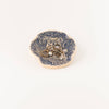 Earthen Relics - Blue Owl Perched Spoon Rest