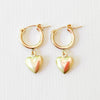 Nest Pretty Things - Thick Gold Filled Hoops with Charms, Starfish, Sun, or Heart