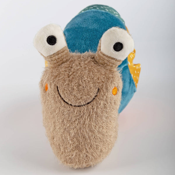 Patchwork Snail Plush Toy