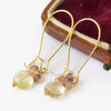 Nest Pretty Things - Handmade Crystal Bead Cluster Earrings
