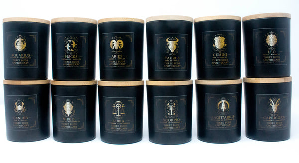 Three Buds Apothecary - Aries Zodiac Astrology Soy Candle