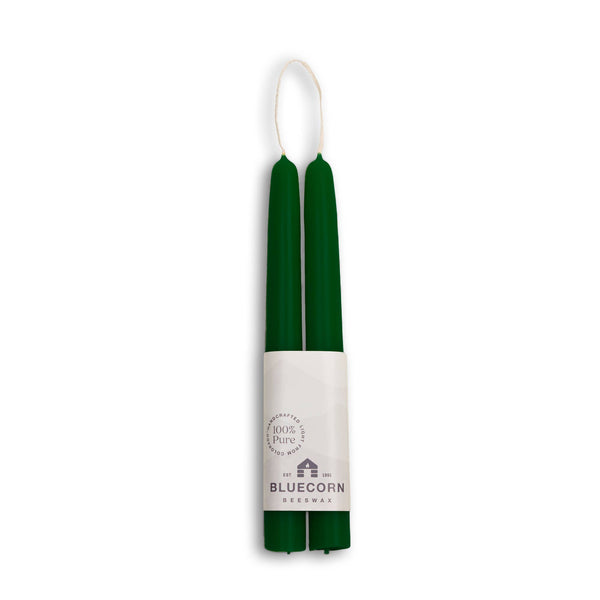 Bluecorn Candles - Beeswax Taper Candles – Eco-Friendly, Dripless & Handmade
