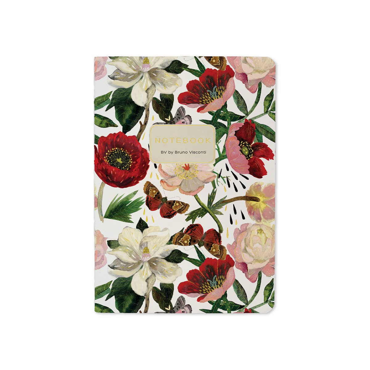BV by Bruno Visconti - Small Notebook Peonies