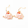 Kids Tiny Cute Charm Earrings and Clip-Ons Stocking stuffers: White Cloud / Clip-Ons