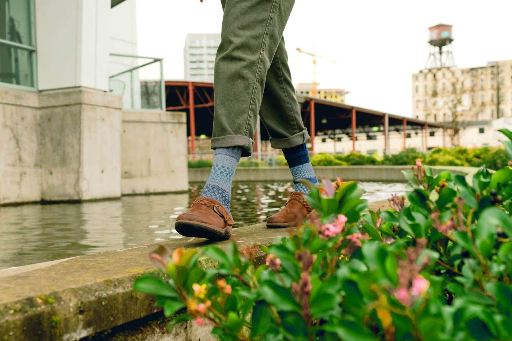 Solmate Socks - Horizon Crew Socks | Eco-Friendly & Made in the USA