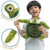 VIAHART Toy Co. - Turquoise The Green Sea Turtle - 15 Inch Stuffed Animal Plush