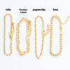 Nest Pretty Things - Chunky Matte Gold Cable Chain Bracelet