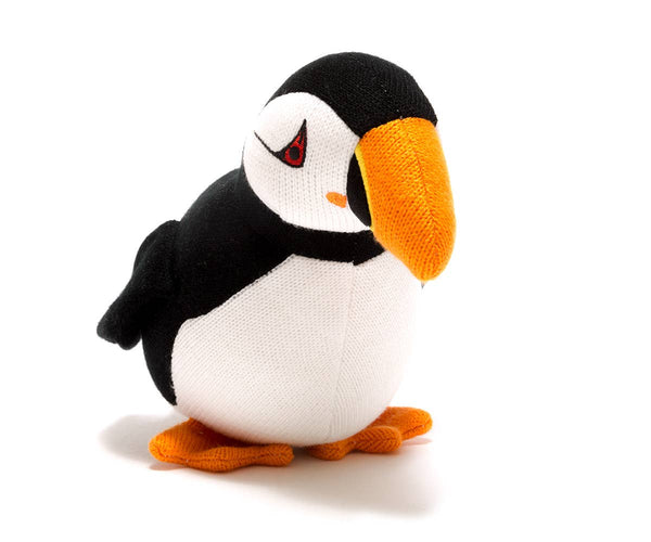 Best Years Ltd - Knitted Puffin Plush Toy
