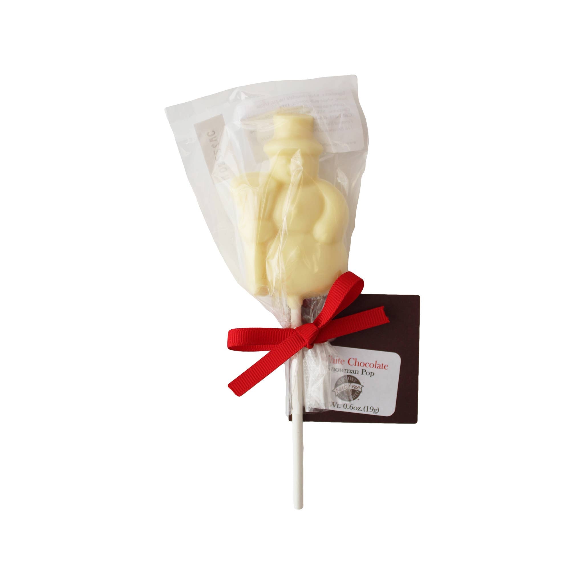 Vermont Nut Free Chocolates - Chocolate Snowman Pop