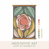 Breathe People - Blossom Meditative Art Paint by Number Kit