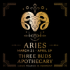 Three Buds Apothecary - Aries Zodiac Astrology Soy Candle