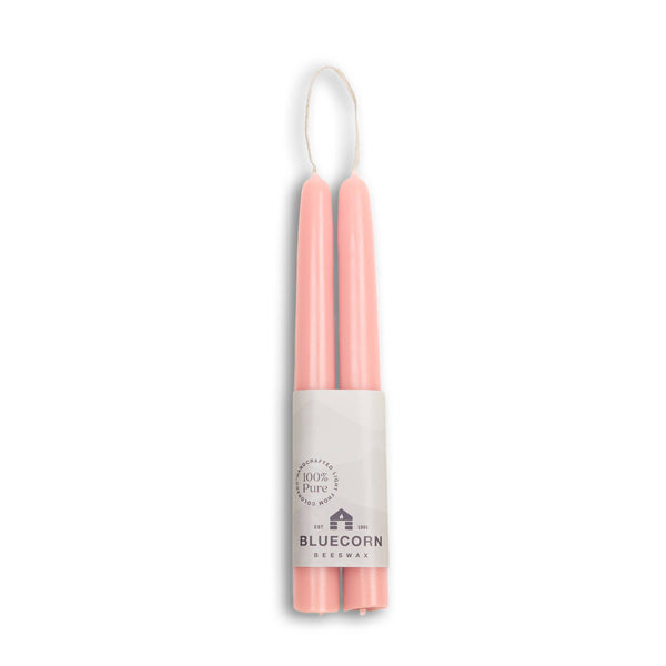 Bluecorn Candles - Beeswax Taper Candles – Eco-Friendly, Dripless & Handmade