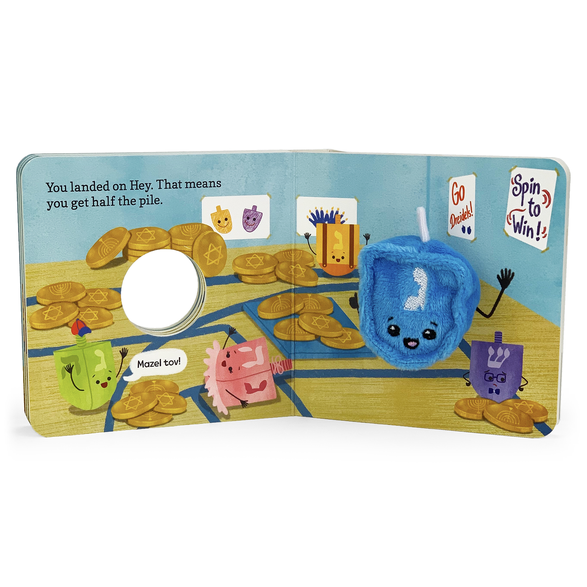 Cottage Door Press - Happy Hanukkah, Little Dreidel