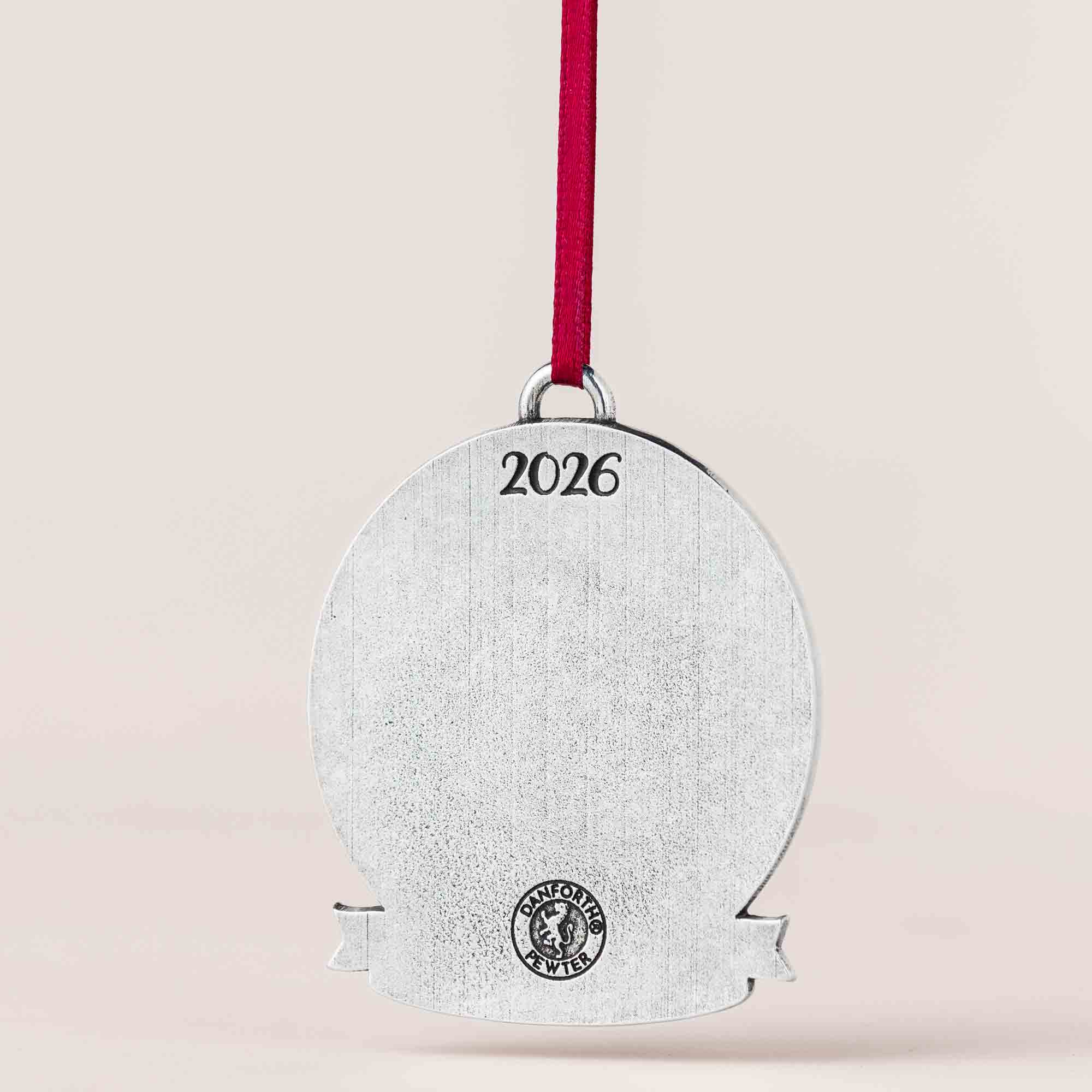 Danforth Pewter | Handcrafted Heirloom Quality Gifts - Home for the Holidays 2026 Ornament | Annual | Gift Box