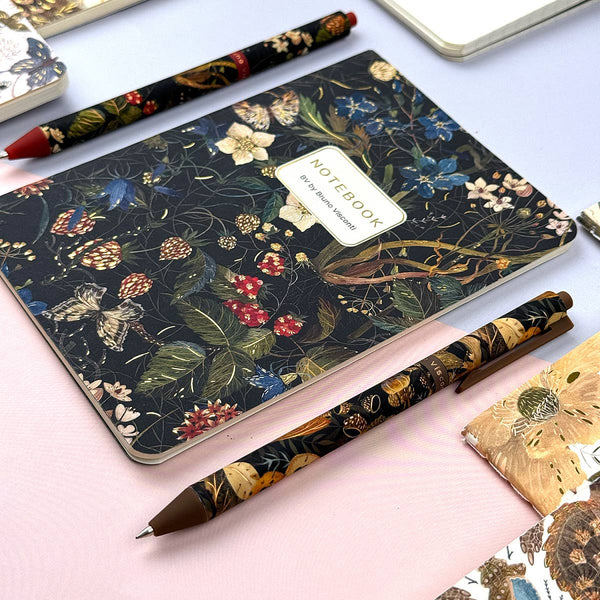 BV by Bruno Visconti - Small Notebook  Forest Flowers 