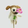 The Winding Road - Felt Finger Puppets  - Dogs Assorted 6 for $31.50