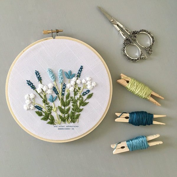 And Other Adventures Embroidery Co - Embroidery Kit - Ocean Daydream