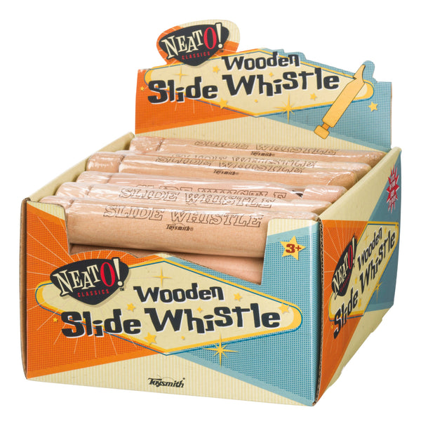 Wooden Slide Whistle, 6-1/2" Sealed Musical Toy