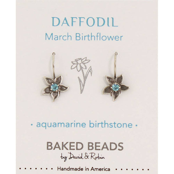 Birthflower Earring - March/Daffodil