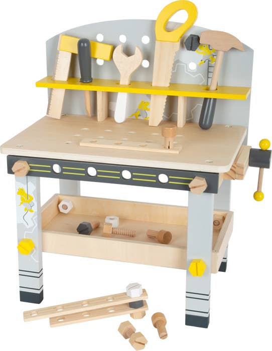 Wooden Toys Compact Workbench "Miniwob" Playset D