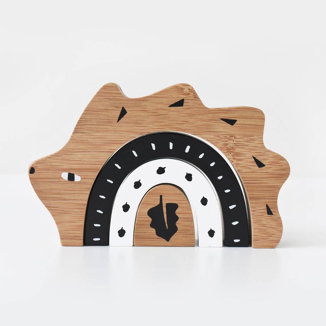 Wee Gallery - Bamboo Nesting Hedgehog