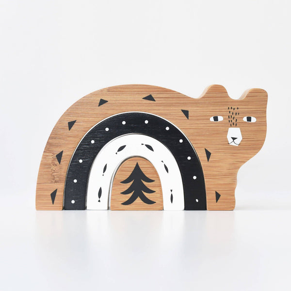 Wee Gallery - Bamboo Nesting Bear