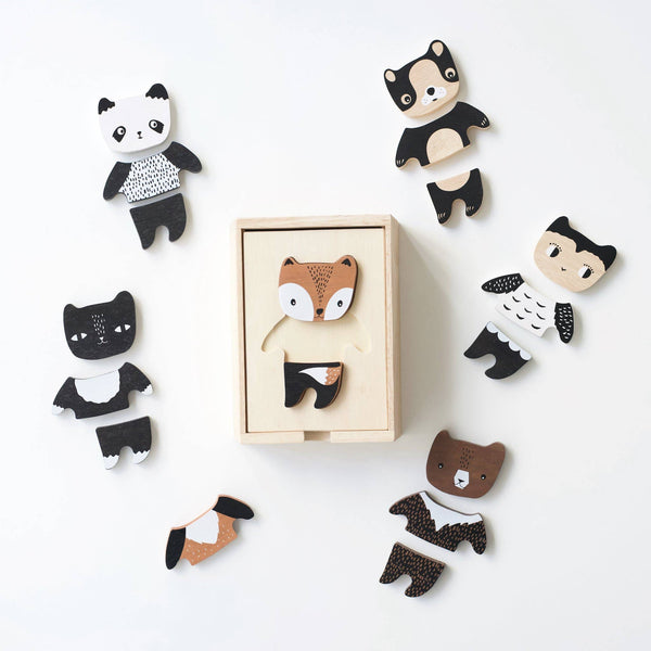 Wee Gallery - Mix & Match Animal Tiles