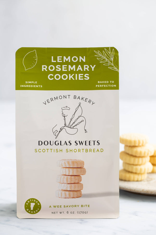 Douglas Sweets - Lemon Rosemary Savory Cookies
