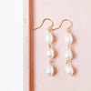 Long Freshwater Pearl Earrings