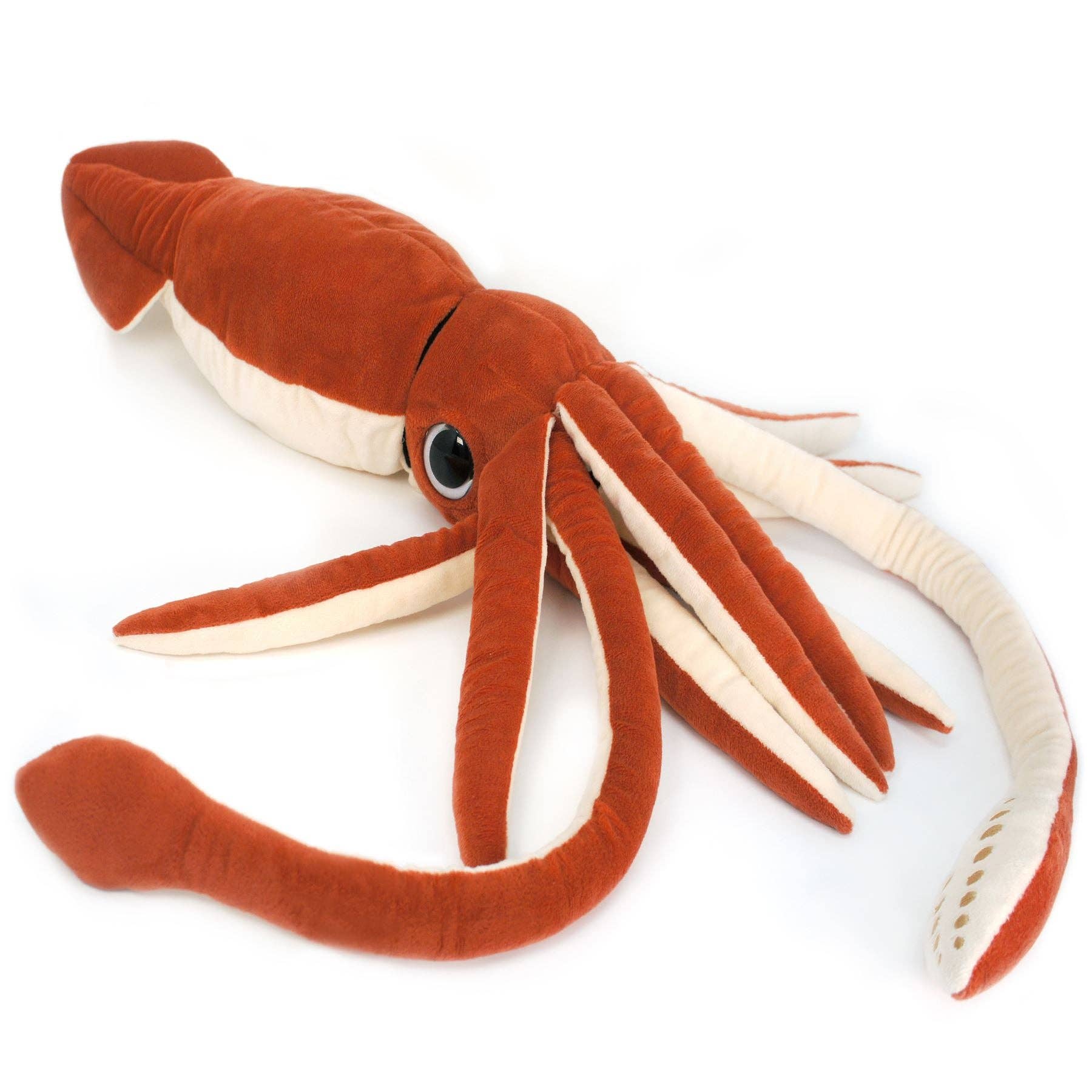 VIAHART Toy Co. - Shubert The Squid | 34 Inch Stuffed Animal Plush