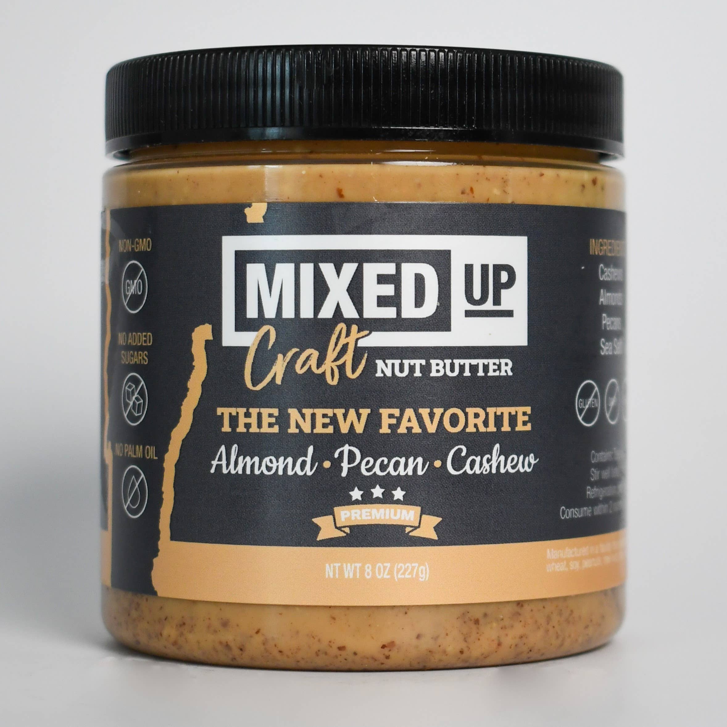 Mixed Up Foods - THE NEW FAVORITE - Almond, Pecan, & Cashew Nut Butter