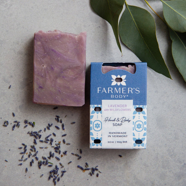 Farmer's Body - Lavender with Wildflowers Bar Soap