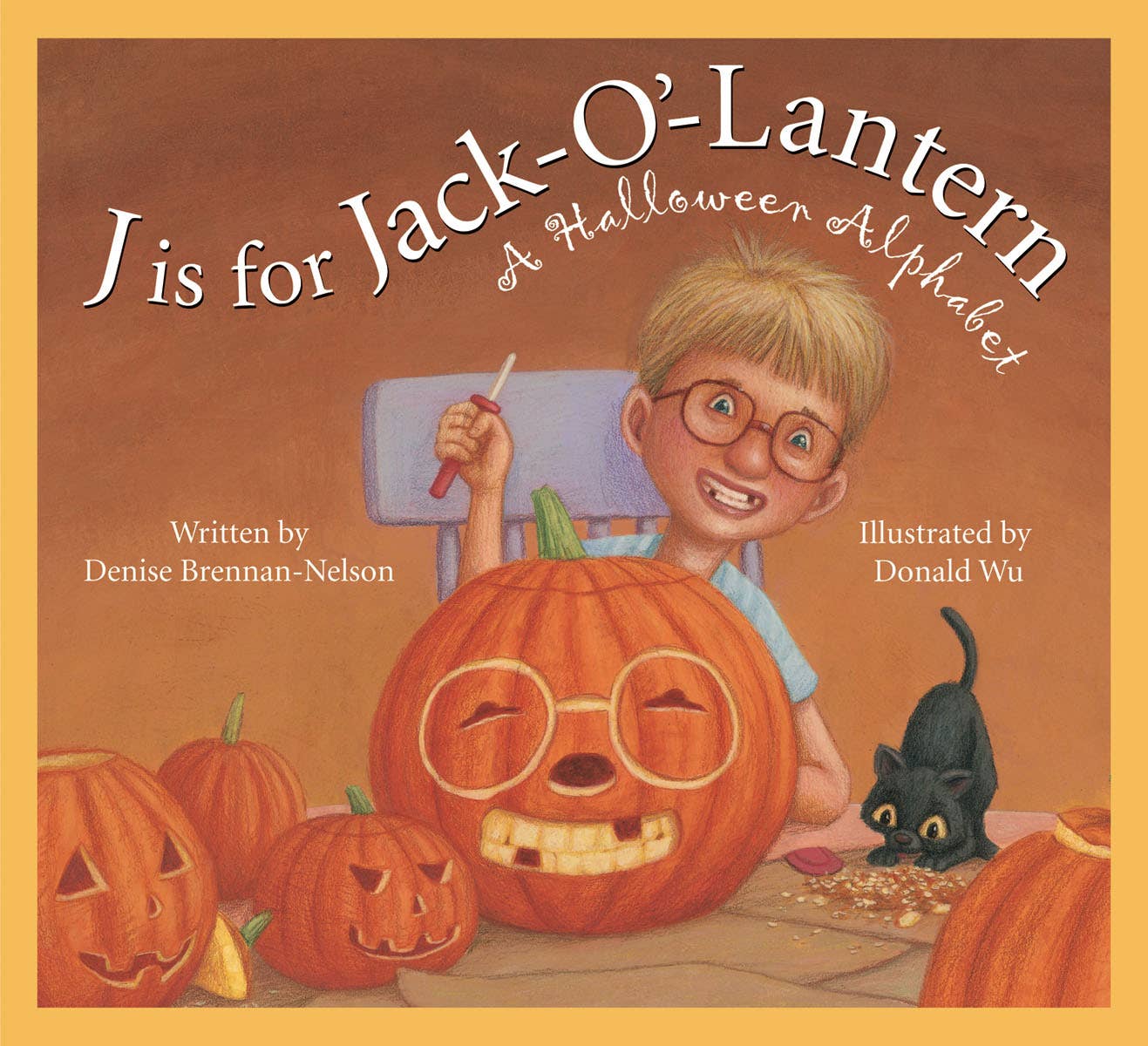 Sleeping Bear Press - J is for Jack-O-Lantern: A Halloween picture book
