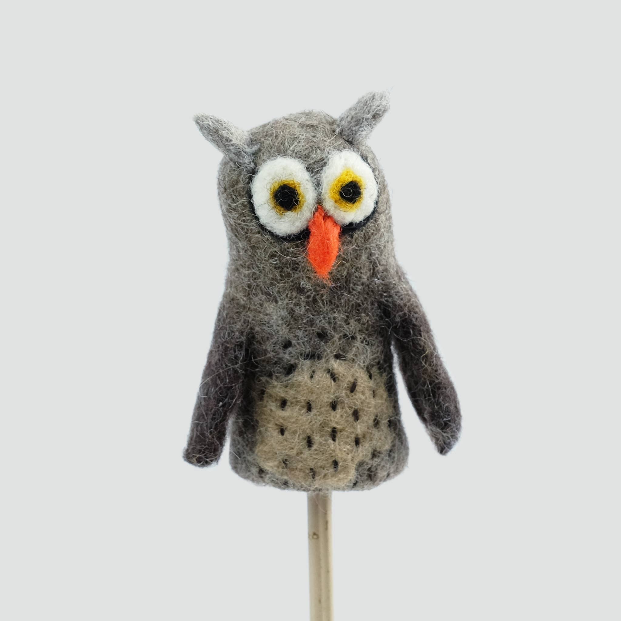 The Winding Road - Felt Finger Puppets - Owl Set of 6