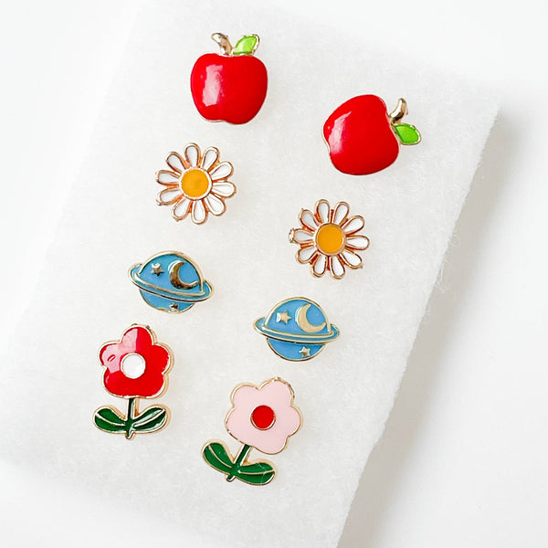 Nest Pretty Things - Kids' Stud Earrings, kids stocking stuffers and holiday gift