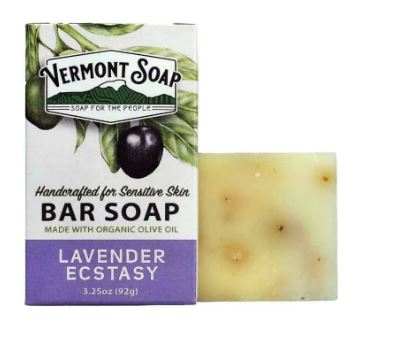 Vermont Soap Co. Lavender Ecstasy Boxed Bar Soap