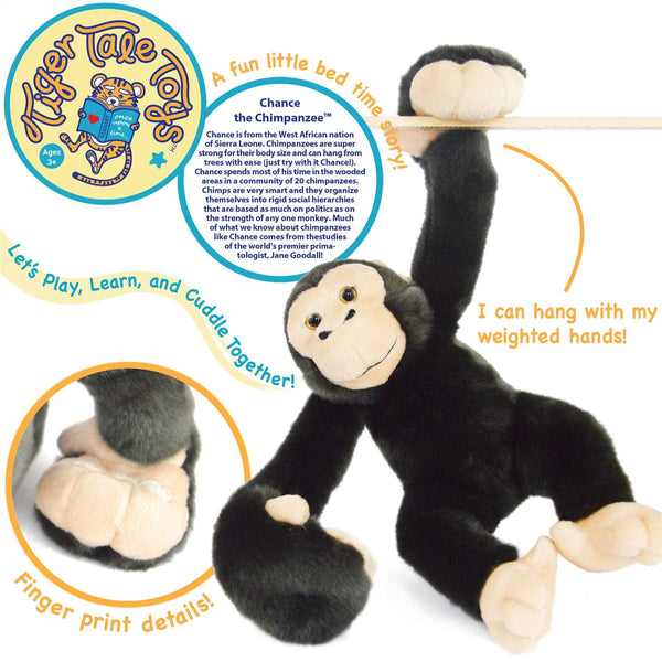 Chance the Chimpanzee | Stuffed Animal Plush