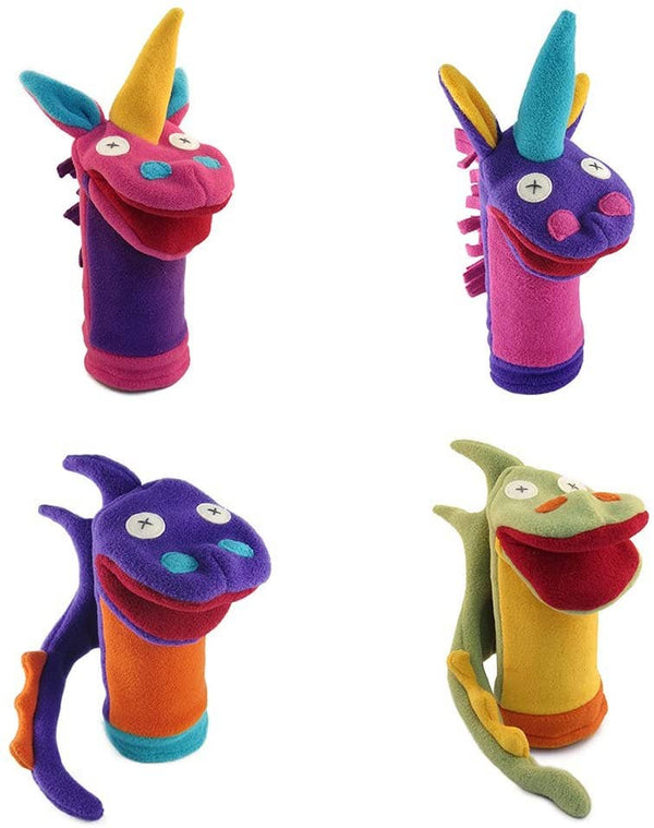 Cate and Levi - Fantasy Collection Hand Puppets - Set of 4, Montessori Toys